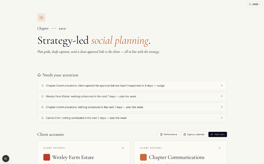 Grid - Strategy-first social